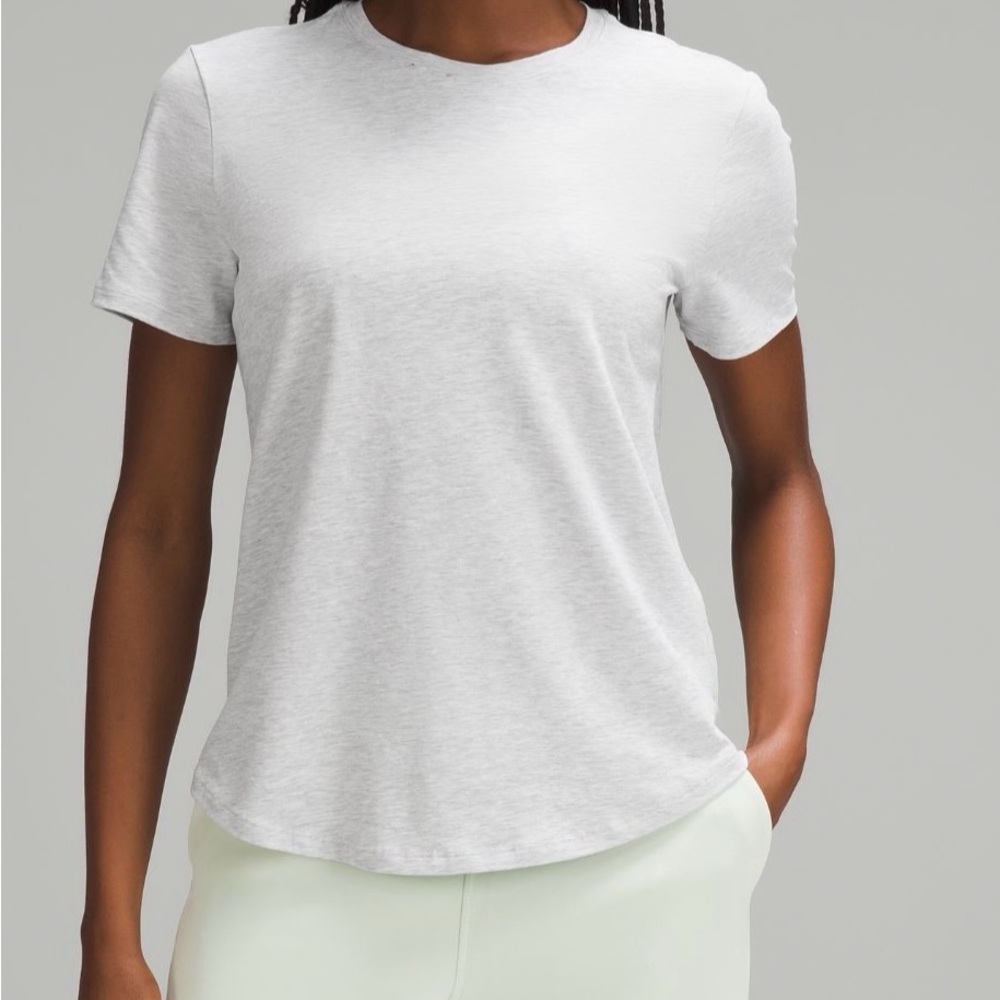 Lululemon Love curved-hem crewneck- Gray - Size 6